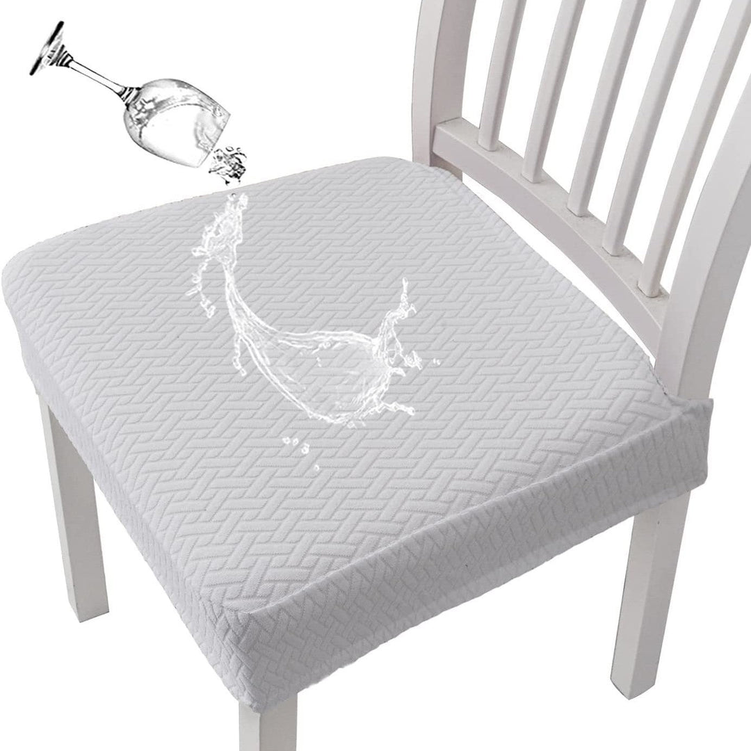 Waterproof Jacquard Chair Covers - Spill-Proof &amp; Easy to Wash - DHACTIVE 6