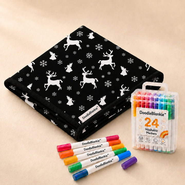 Reusable Color-In Blanket – Cozy Creative Activity for All Ages