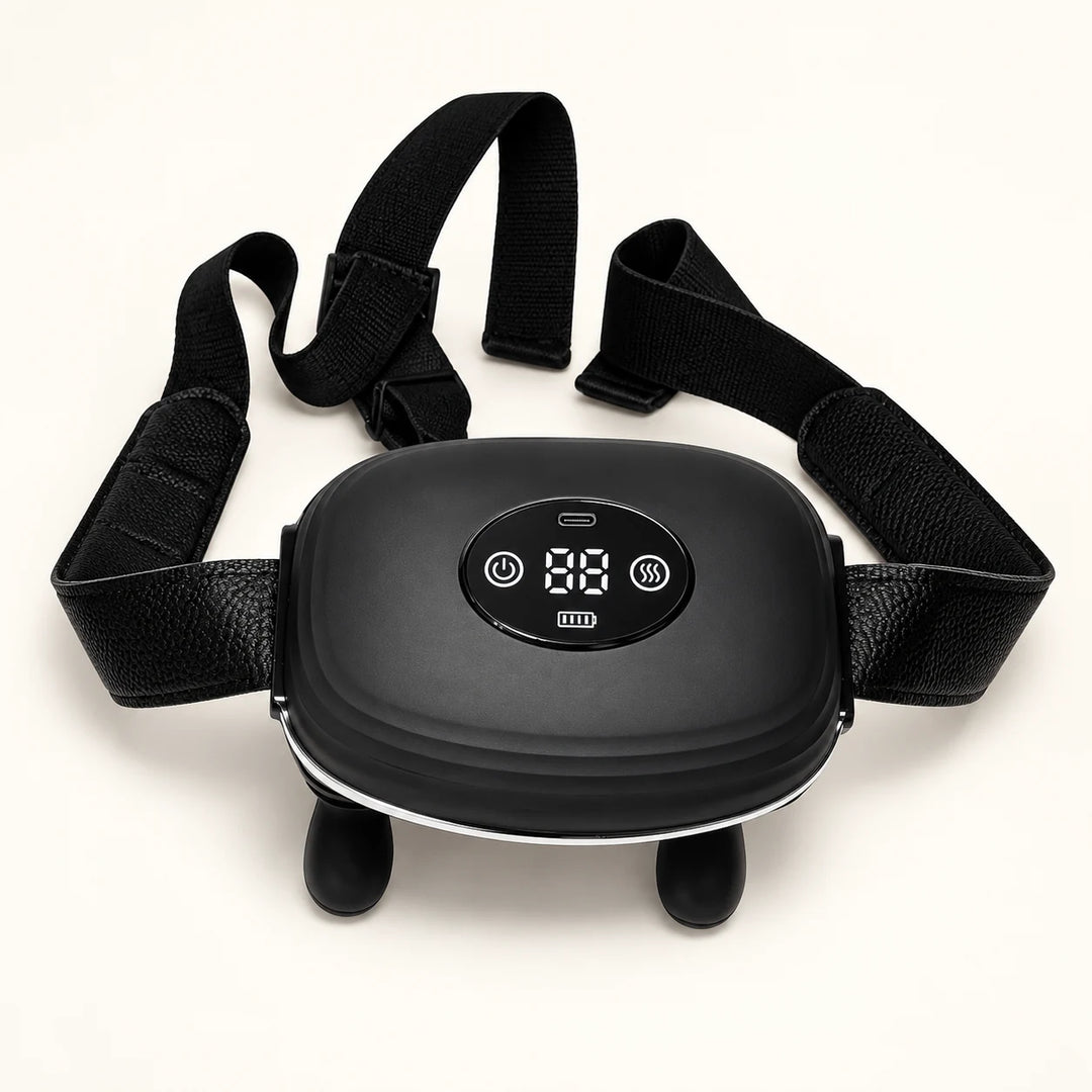black LCD brushless neck and shoulder massager