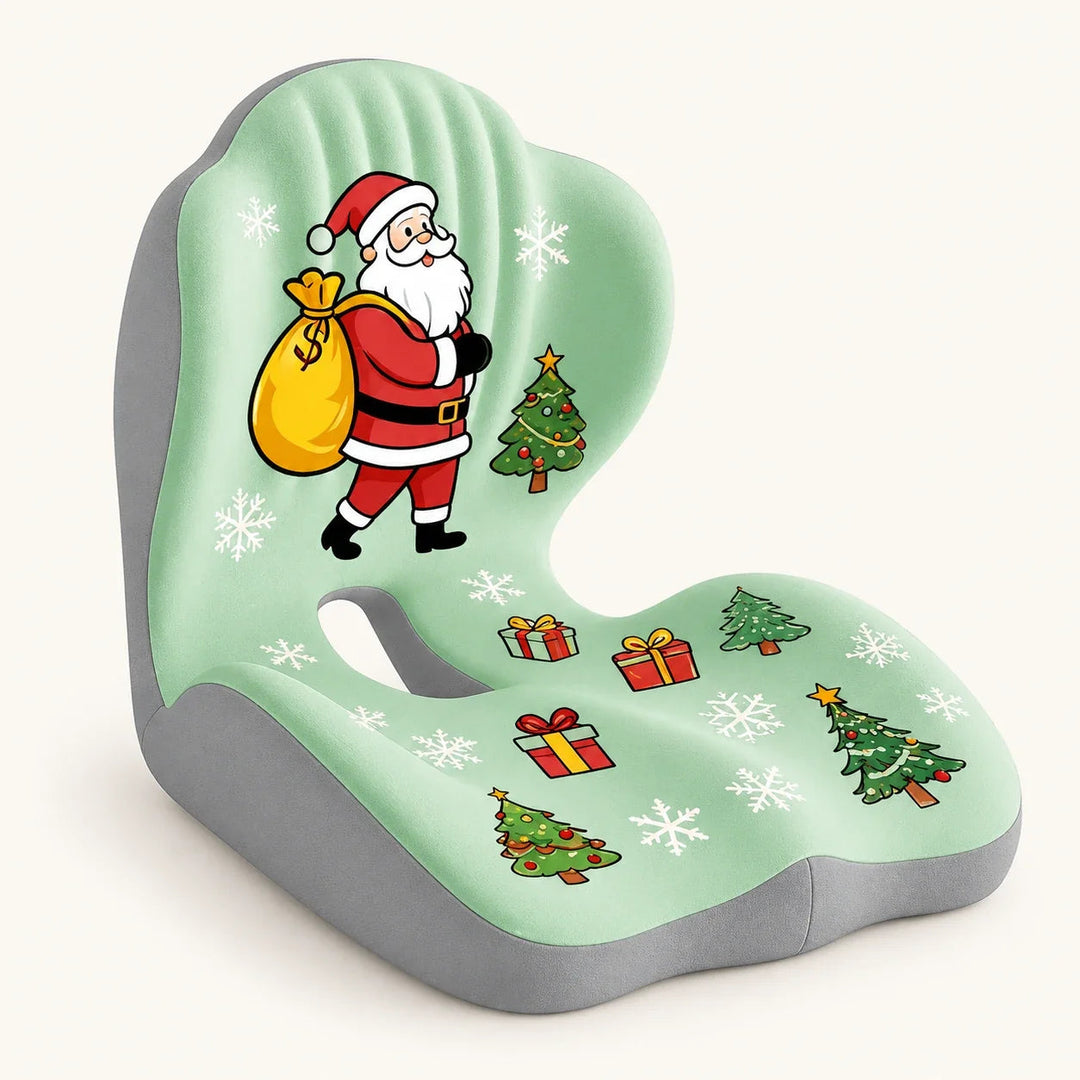DHactive Christmas green-gray integrated seat and back cushion