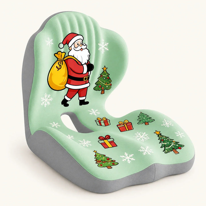 DHactive Christmas green-gray integrated seat and back cushion