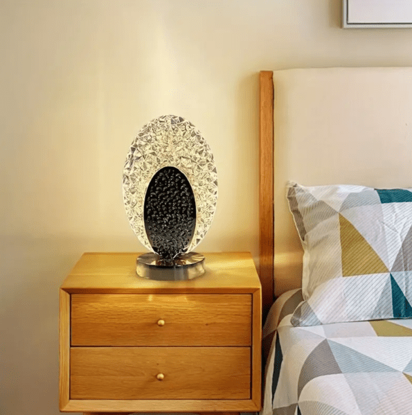 Elegant table lamp in peacock design - DHACTIVE 4