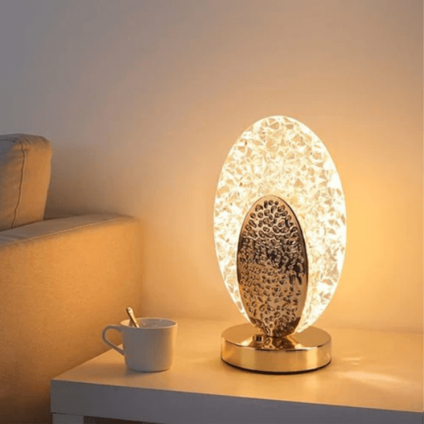 Elegant table lamp in peacock design - DHACTIVE 6