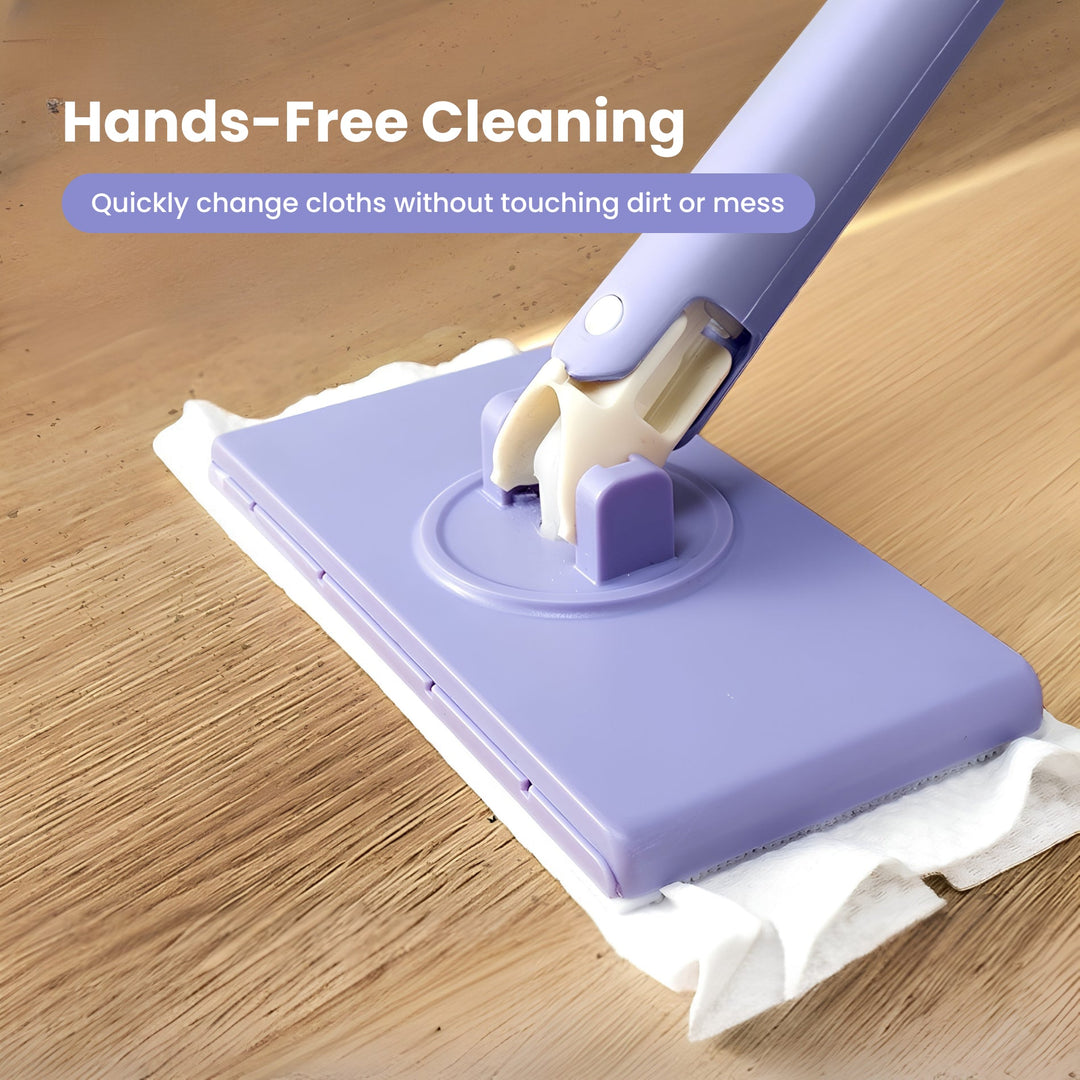 Mini Mop for Tight Spaces – Hands-Free Cloth Cleaning Tool