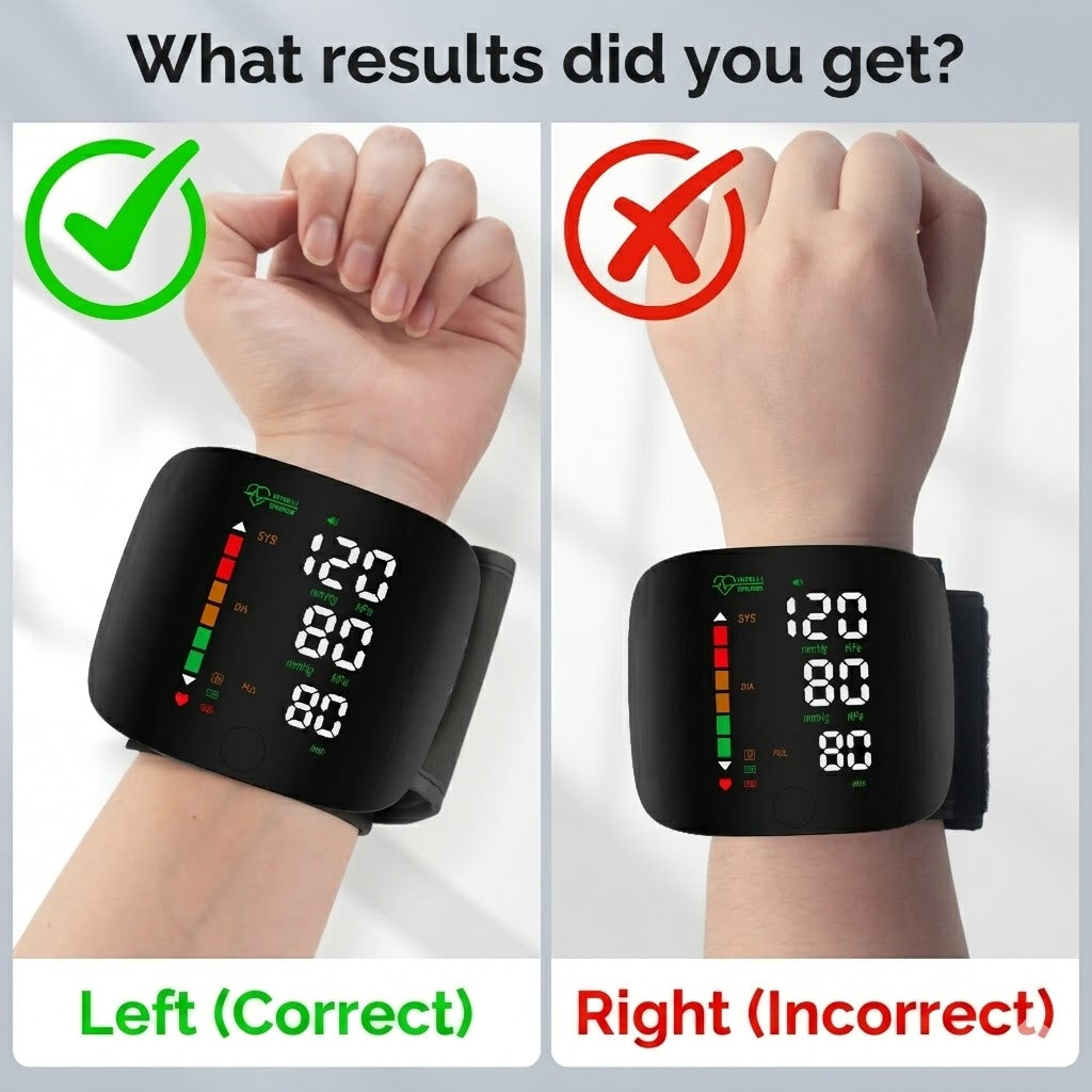 Wrist Blood Pressure Monitor – Effortless Daily Tracking - DHACTIVE 4