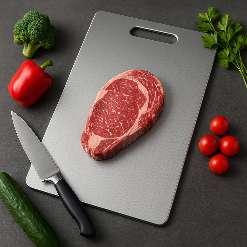 Ultra Thin Stainless Steel CuttingBoards - PFAS Free - DHACTIVE