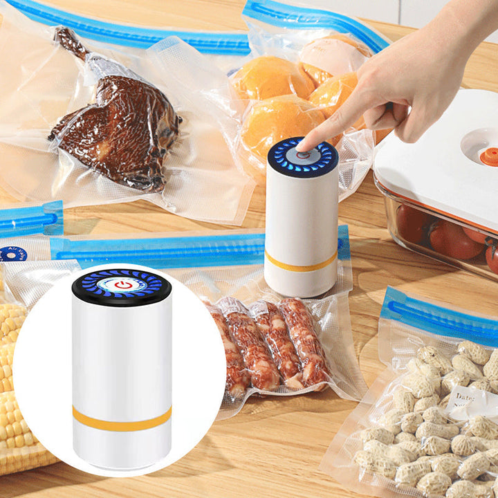 Vacuum Sealer + Zipper Bags - DHACTIVE 11