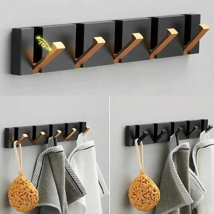 Foldable Stainless Steel Wall Hook Space-Saving - DHACTIVE 7