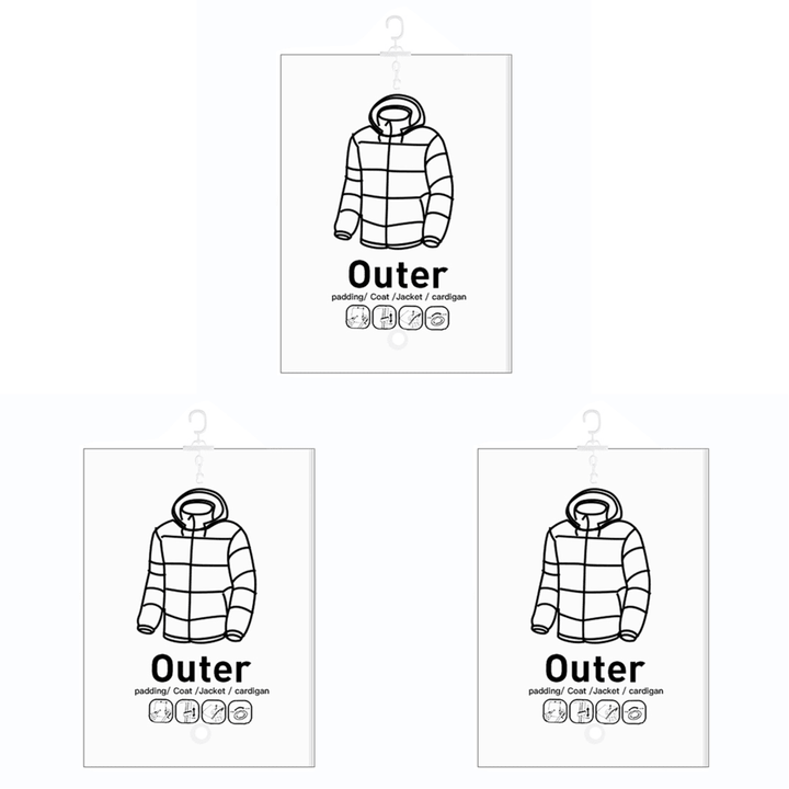 Hanging Vacuum Storage Bags: Heavy-Duty Space-Saver System for Coats &amp; Jackets - DHACTIVE 8