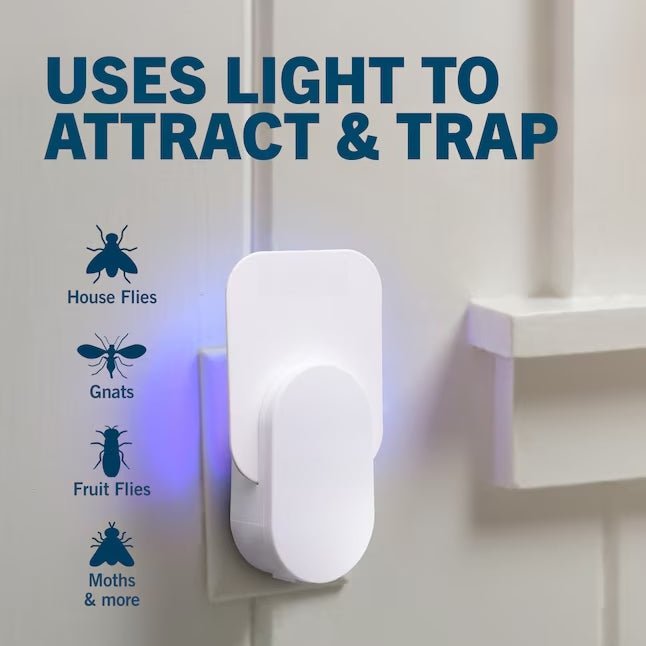 Home Indoor Flying Insect Trap for Fruit Flies, Gnats, Moths, House Flies - DHACTIVE 3