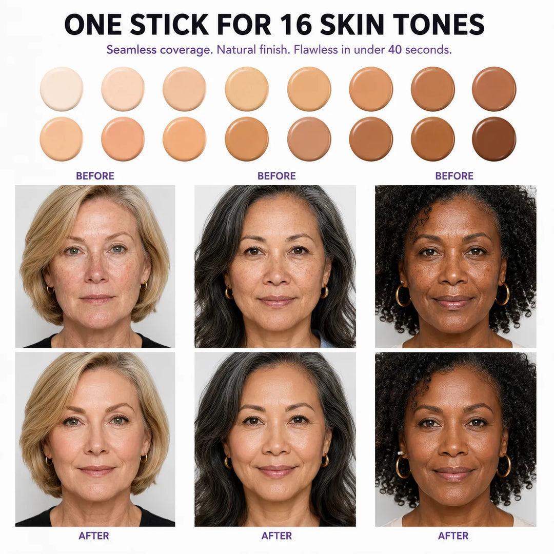 Color-Changing Foundation Stick – Blends to Your Natural Shade