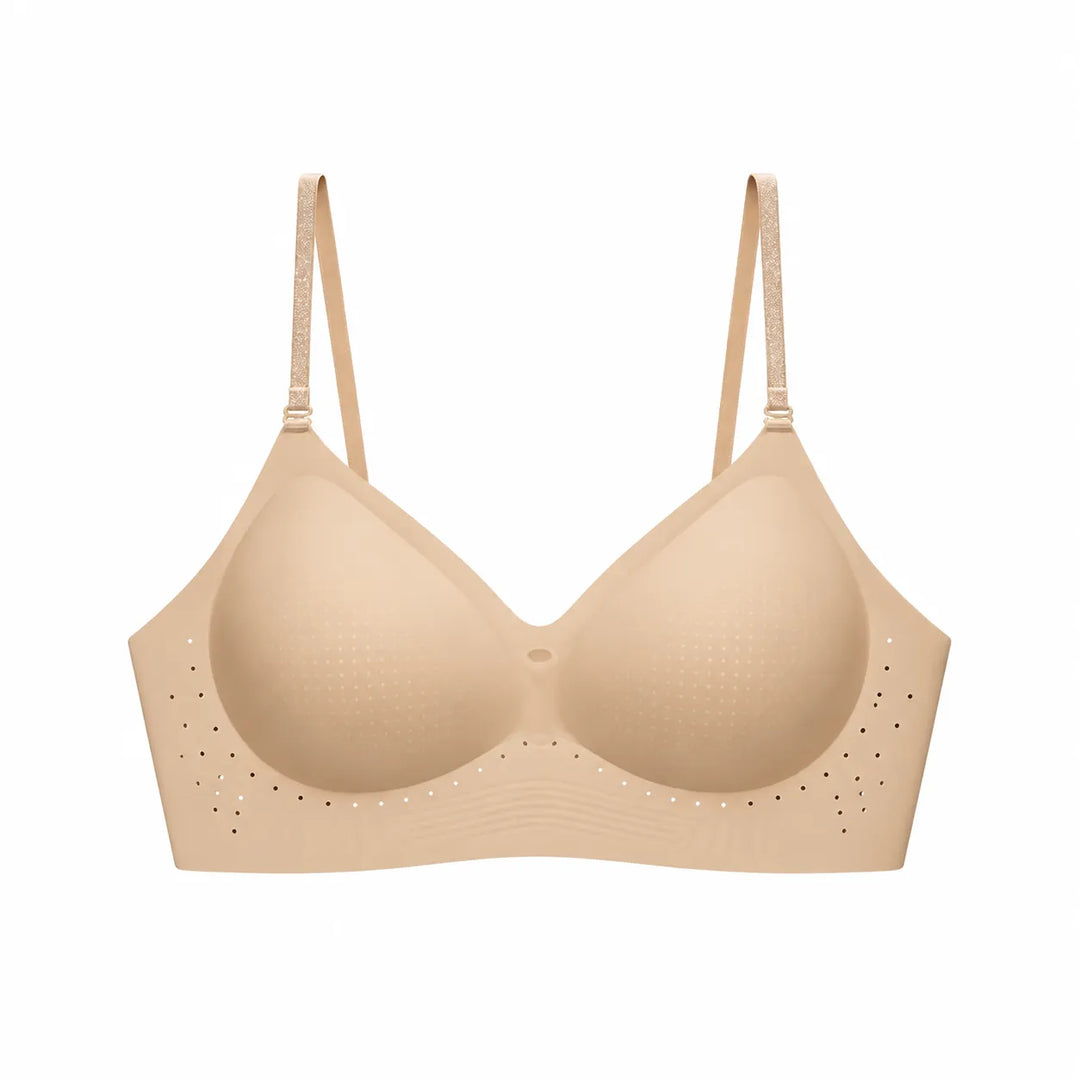 Deep V Wireless Backless Bra — Seamless, Convertible Straps, S–XL