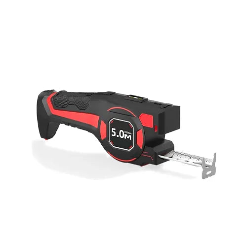 Laser Tape Measure with Digital Level – 5m Steel, Type-C Rechargeable