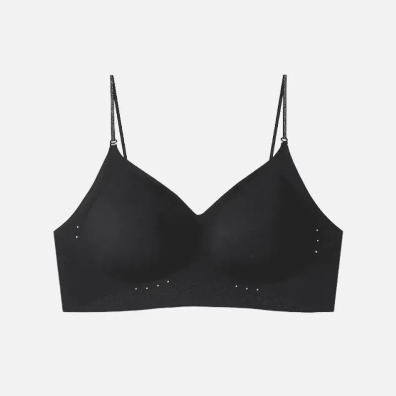 Deep V Wireless Backless Bra — Seamless, Convertible Straps, S–XL