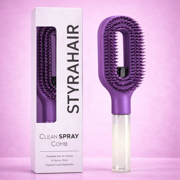 2-in-1 Spray Detangling Brush - DHACTIVE 8