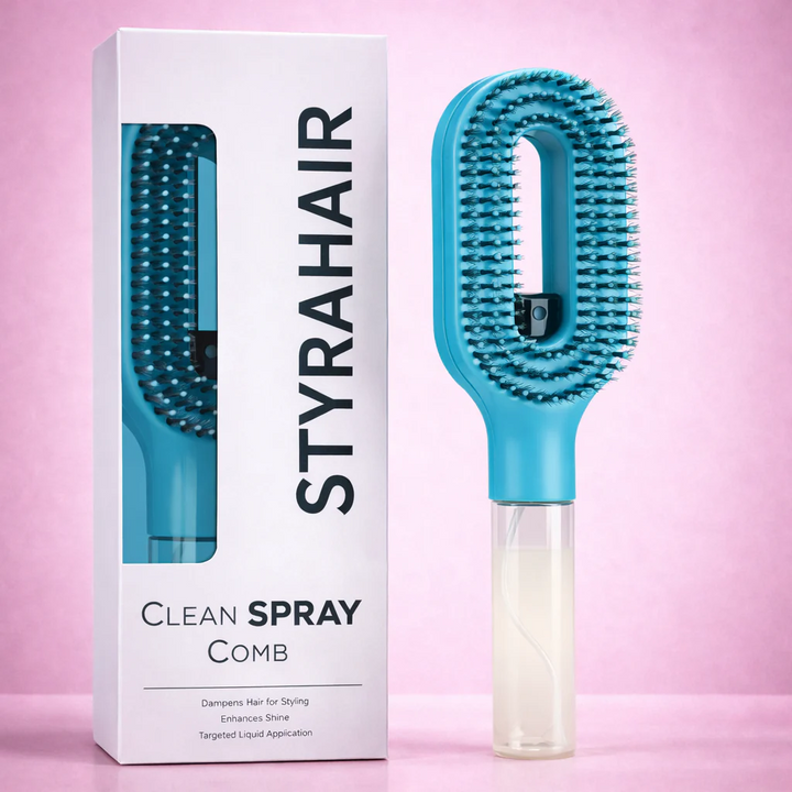 2-in-1 Spray Detangling Brush - DHACTIVE 6