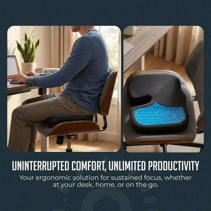 Gel Memory Foam Seat Cushion - DHACTIVE 4