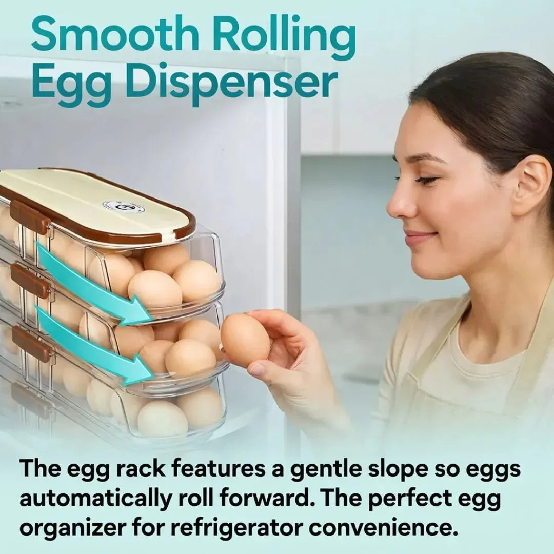 Auto-Roll Pro: Gravity-Fed Egg Dispenser - DHACTIVE 8