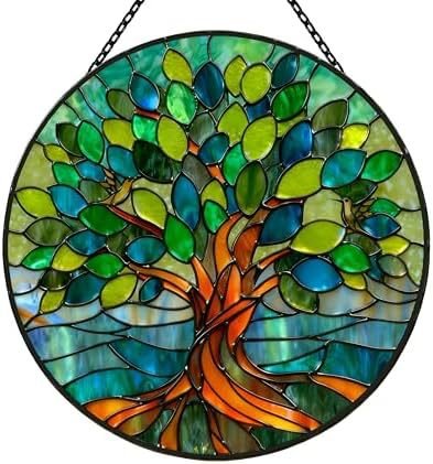 Lady of Guadalupe Stained Glass Suncatcher - DHACTIVE 9