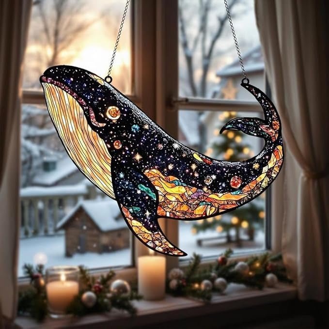 Lady of Guadalupe Stained Glass Suncatcher - DHACTIVE 10