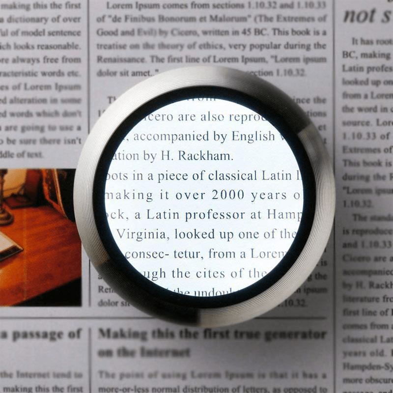 LED Reading Glasses Magnifier - DHACTIVE