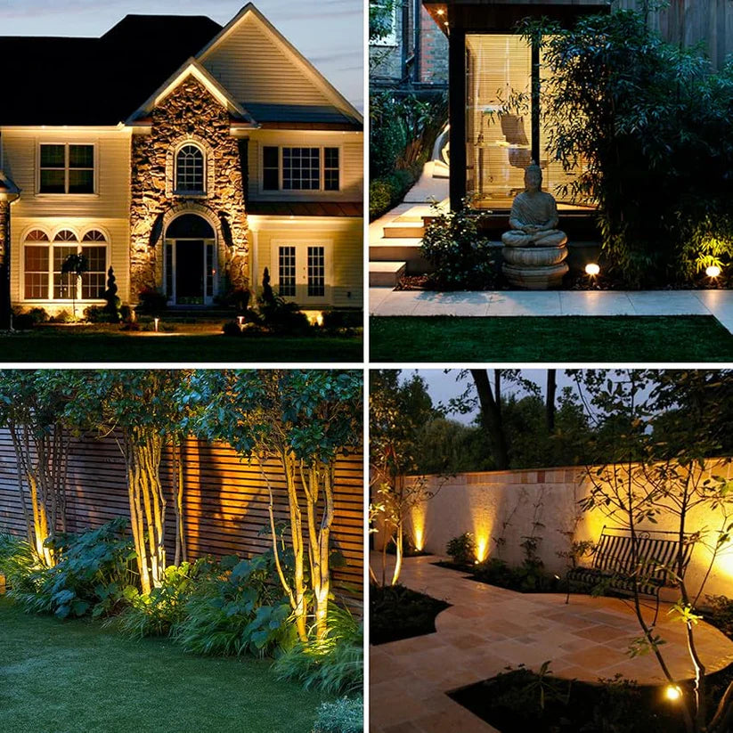 Solar Powered Outdoor Spotlights – Automatic Dusk to Dawn Yard Lights - DHACTIVE 7