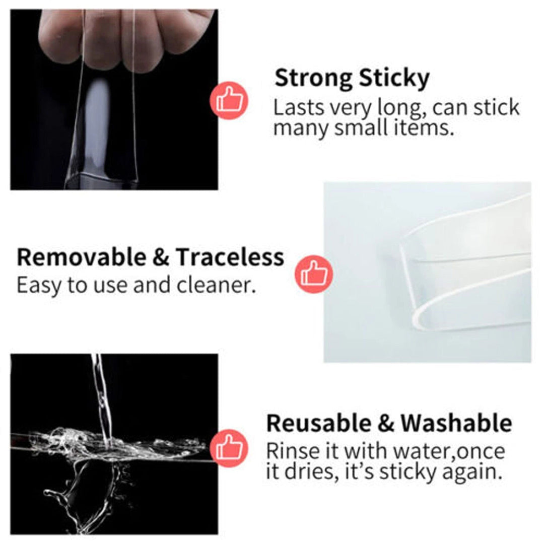 2-Pack Nano Tape – Washable &amp; Reusable Double-Sided - DHACTIVE 7