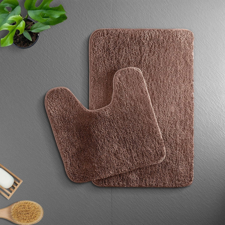 Plush Microfiber Bath Mat – Quick-Absorbing, Non-Slip Bathroom Rug for Comfort and Safety - DHACTIVE