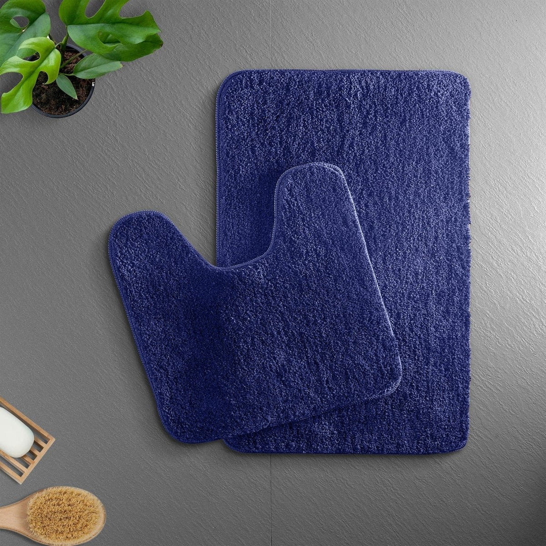 Plush Microfiber Bath Mat – Quick-Absorbing, Non-Slip Bathroom Rug for Comfort and Safety - DHACTIVE 9