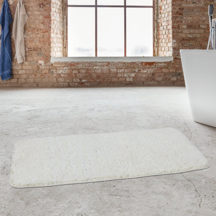 Plush Microfiber Bath Mat – Quick-Absorbing, Non-Slip Bathroom Rug for Comfort and Safety - DHACTIVE 16