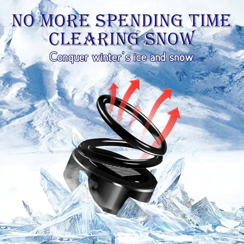 Portable Car Heater – Solar Rechargeable De-Icer – Fast Defrost Device for Cars & Homes - DHACTIVE