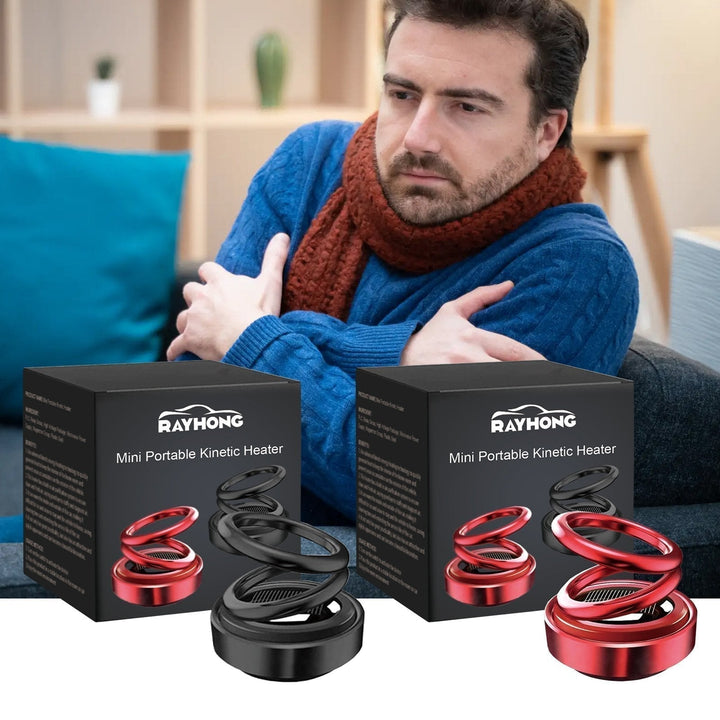 Portable Car Heater – Solar Rechargeable De-Icer – Fast Defrost Device for Cars &amp; Homes - DHACTIVE 13