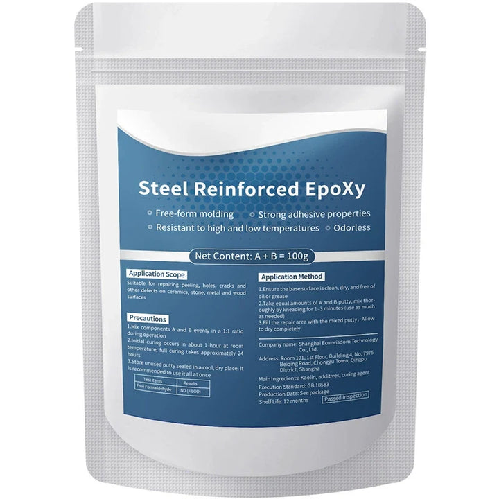 Epoxy Repair Putty – Steel-Strength Bond for Wood, Metal &amp; PVC
