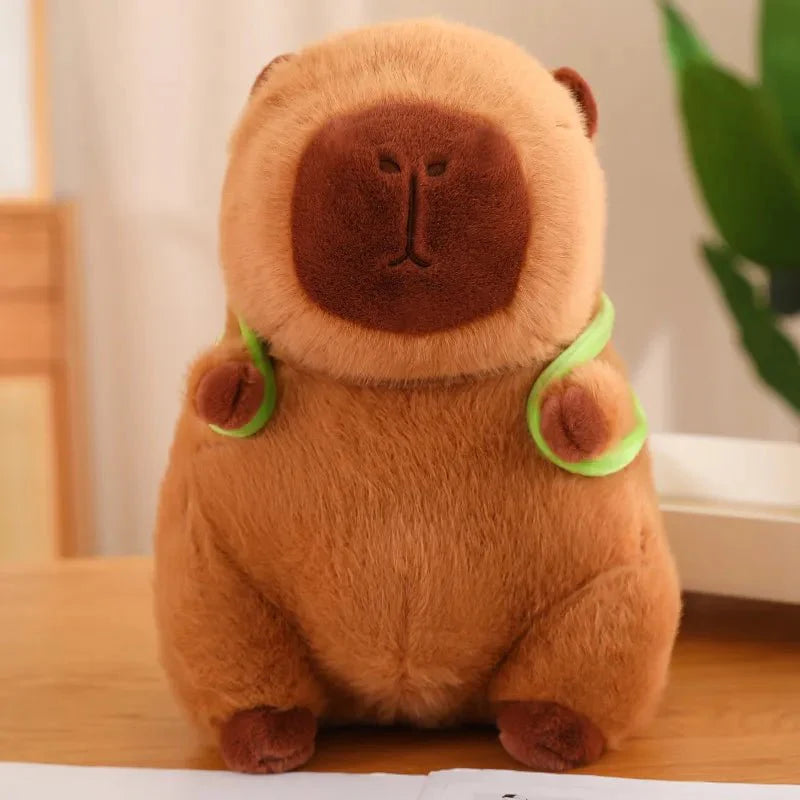 Soft Capybara with practical turtle backpack - DHACTIVE 3