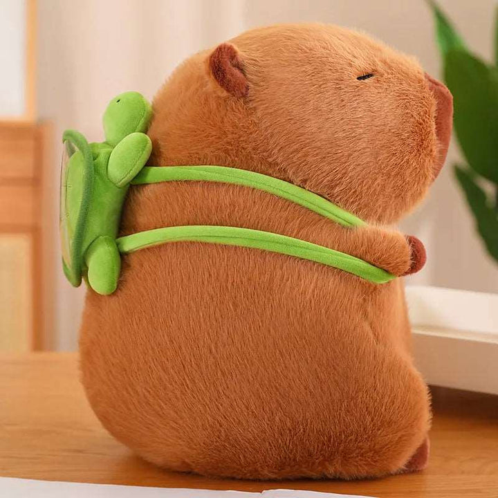 Soft Capybara with practical turtle backpack - DHACTIVE 4