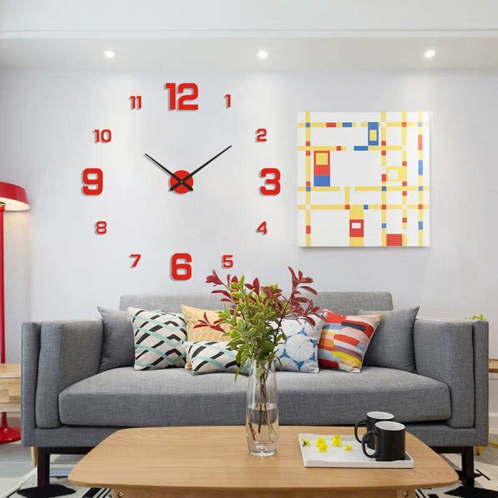 Unique Black Wall Clock – Innovative Design, Quartz Movement &amp; Ideal for Home Decor - DHACTIVE 4