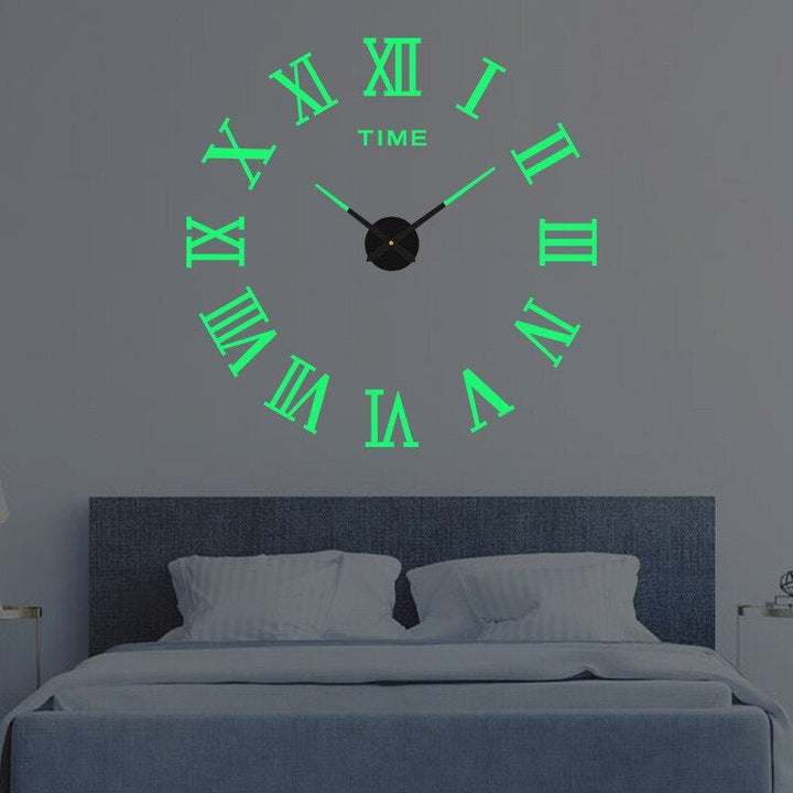 Unique Black Wall Clock – Innovative Design, Quartz Movement &amp; Ideal for Home Decor - DHACTIVE 7