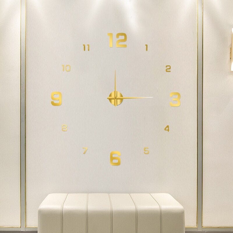 Unique Black Wall Clock – Innovative Design, Quartz Movement &amp; Ideal for Home Decor - DHACTIVE 3