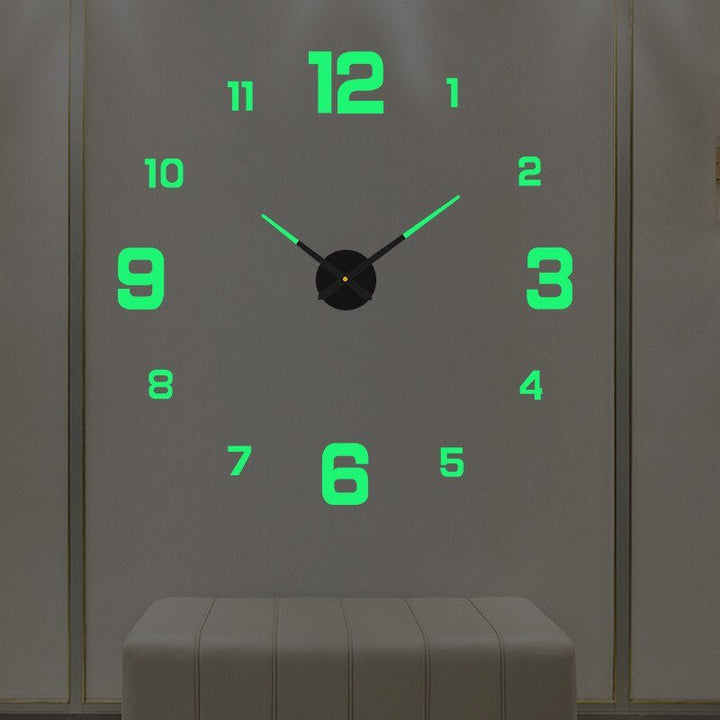 Unique Black Wall Clock – Innovative Design, Quartz Movement &amp; Ideal for Home Decor - DHACTIVE 5