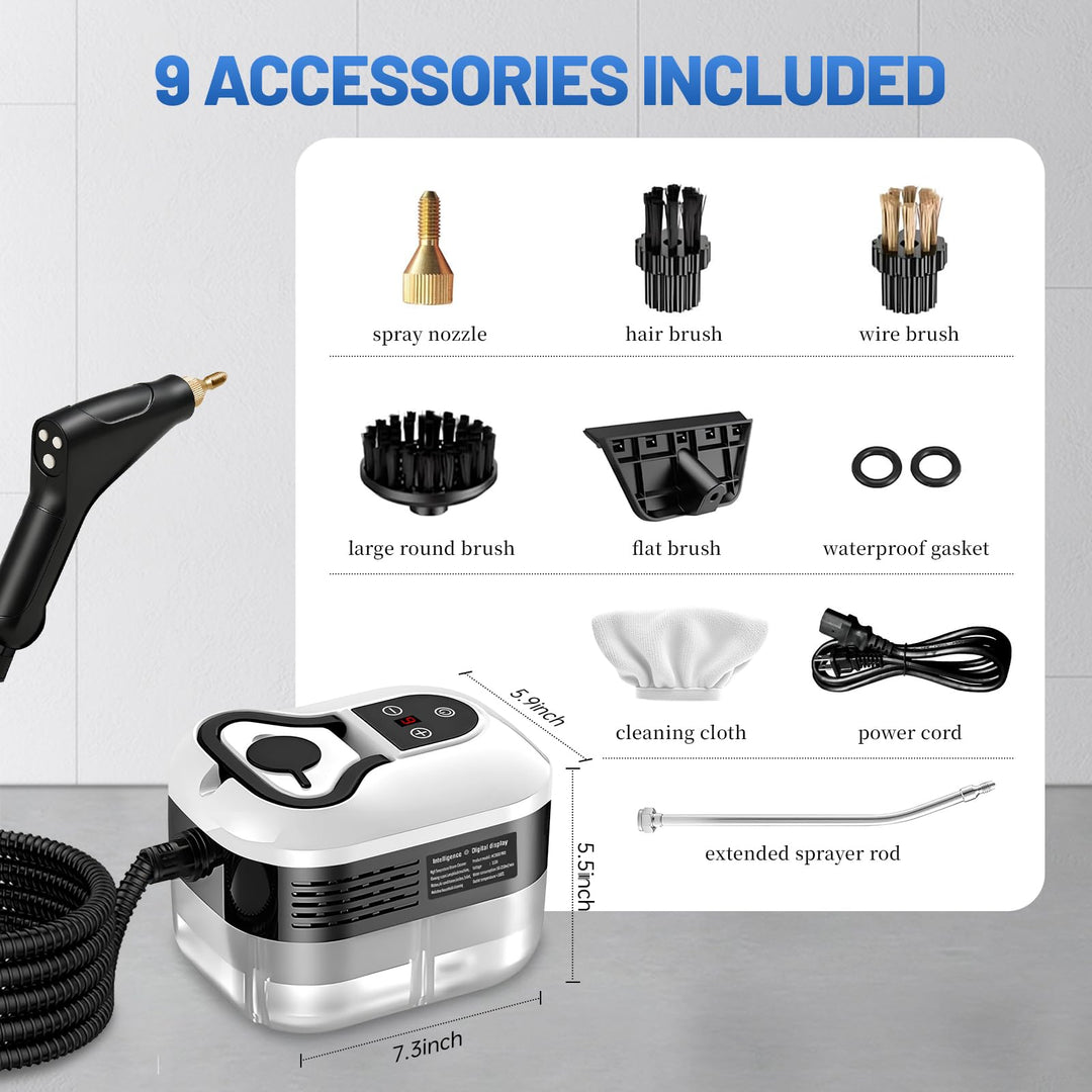 Pro Handheld Steam Cleaner - DHACTIVE 8