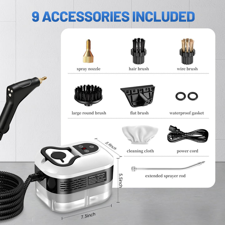Pro Handheld Steam Cleaner - DHACTIVE 8