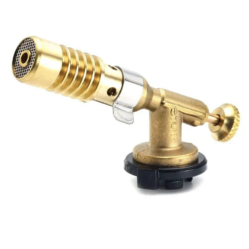 Pro Soldering Torch – For Butane Gas – Adjustable Flame up to 1300 °C – Compact &amp; Ergonomic – Ideal for Kitchen &amp; Outdoor - DHACTIVE 7