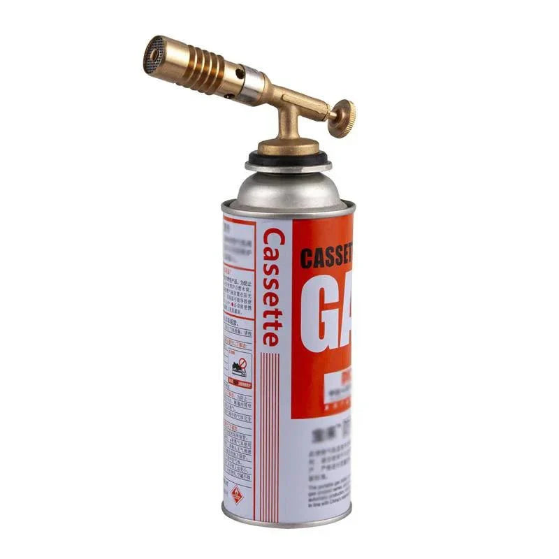 Pro Soldering Torch – For Butane Gas – Adjustable Flame up to 1300 °C – Compact &amp; Ergonomic – Ideal for Kitchen &amp; Outdoor - DHACTIVE 6