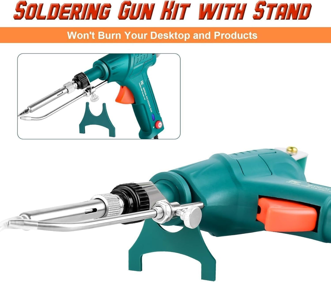 Professional One-Handed Automatic Soldering Gun Kit - DHACTIVE 6