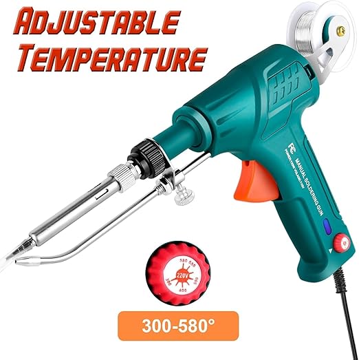 Professional One-Handed Automatic Soldering Gun Kit - DHACTIVE 4