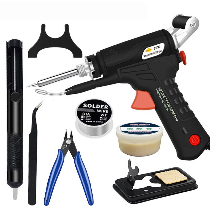 Professional One-Handed Automatic Soldering Gun Kit - DHACTIVE 8