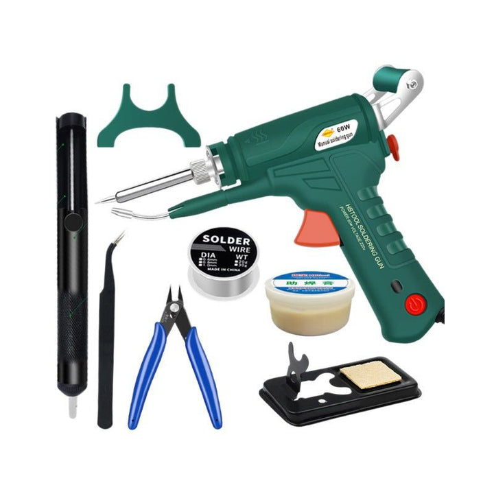 Professional One-Handed Automatic Soldering Gun Kit - DHACTIVE