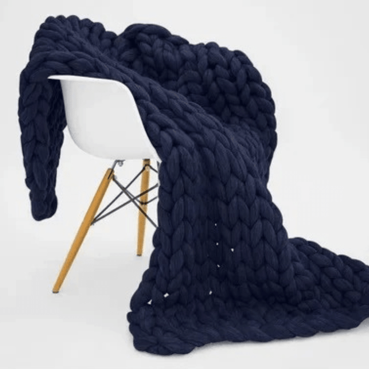 Weighted Organic Cotton Blanket | Breathable, Machine Washable &amp; Ideal for Year - Round Comfort - Velloraco