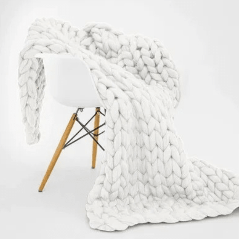 Weighted Organic Cotton Blanket – Breathable, Machine Washable &amp; Ideal for Year-Round Comfort - DHACTIVE 5